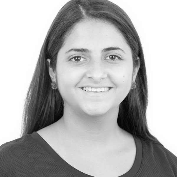 white background