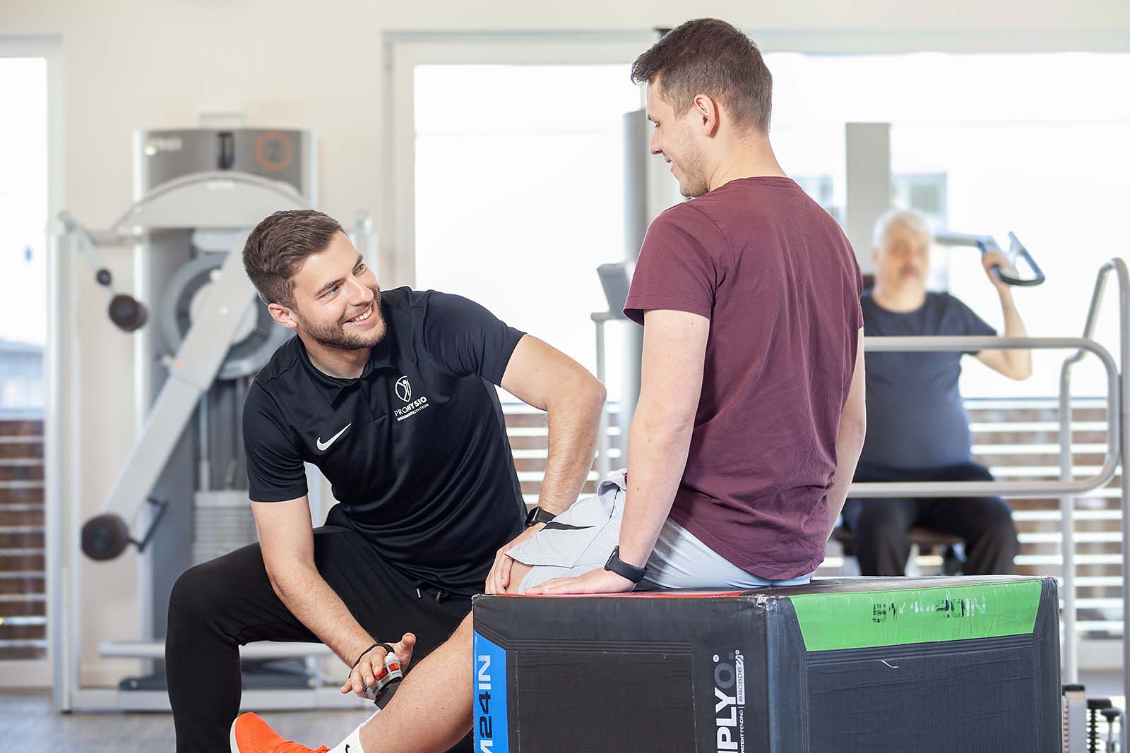 Behandlung unseres ProPhysio Physiotherapeuten